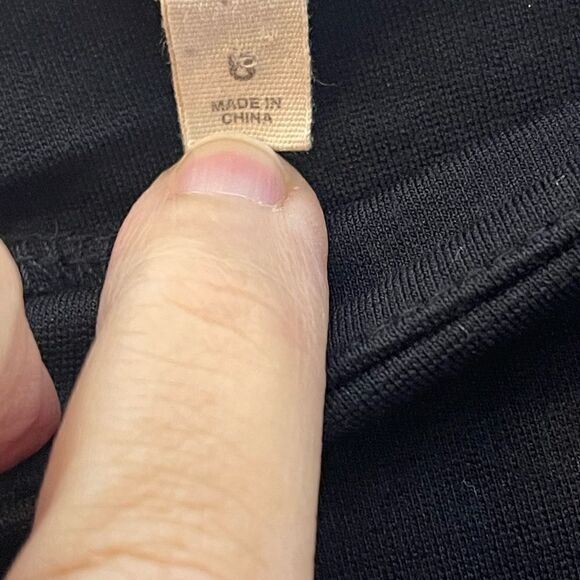 J. Crew black riding pants back exposed zipper, size 8 - Picture 6 of 15